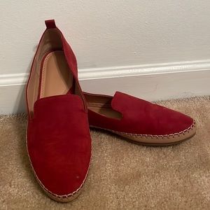 Women’s Red Slip-On Flats